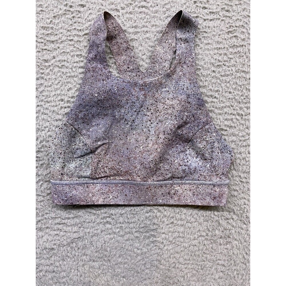 Lululemon Sports Bra Size 9 Multicolor Athletica Yoga Gym Training Outdoor